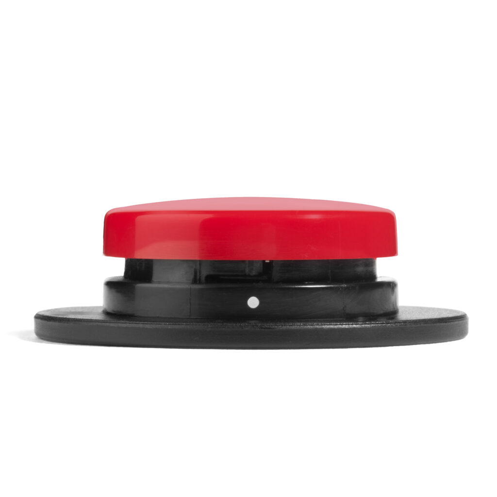 Specs IC switch with red interchangeable top and release tab indicator