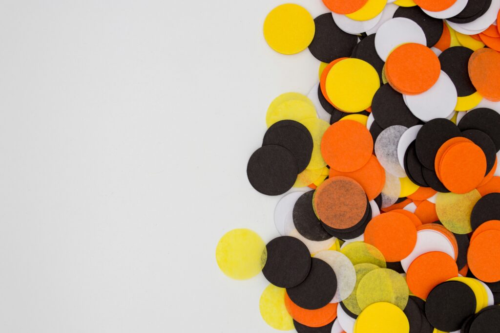 Craft Supplies on a Table